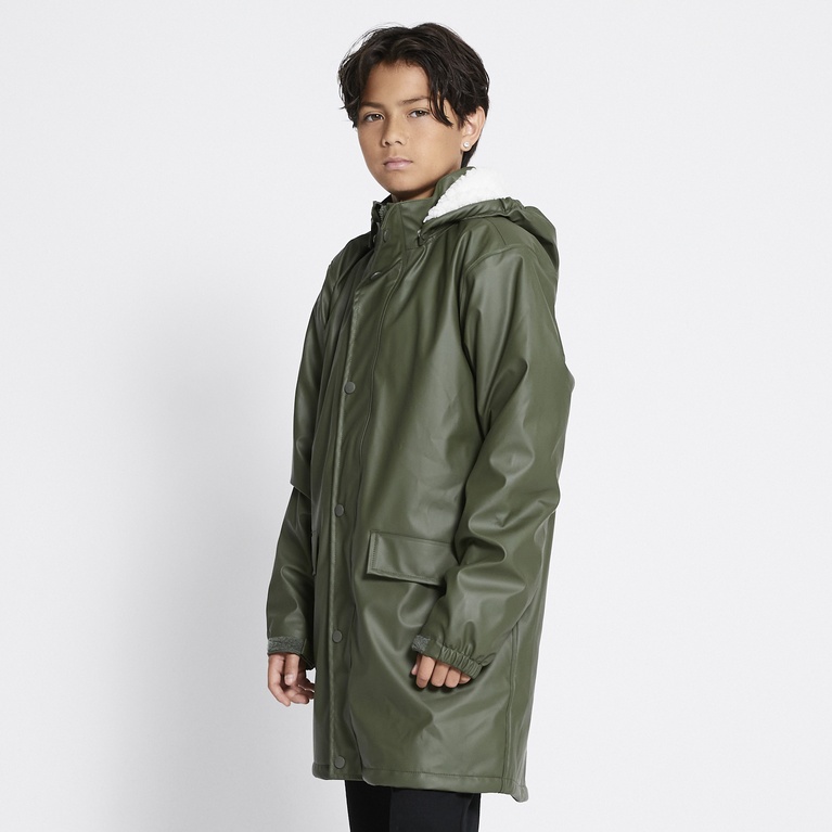 Lined rain jacket "Hot J Star" Army Green